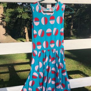 Dot Dot Smile Tank Dress size 11 pokemon print